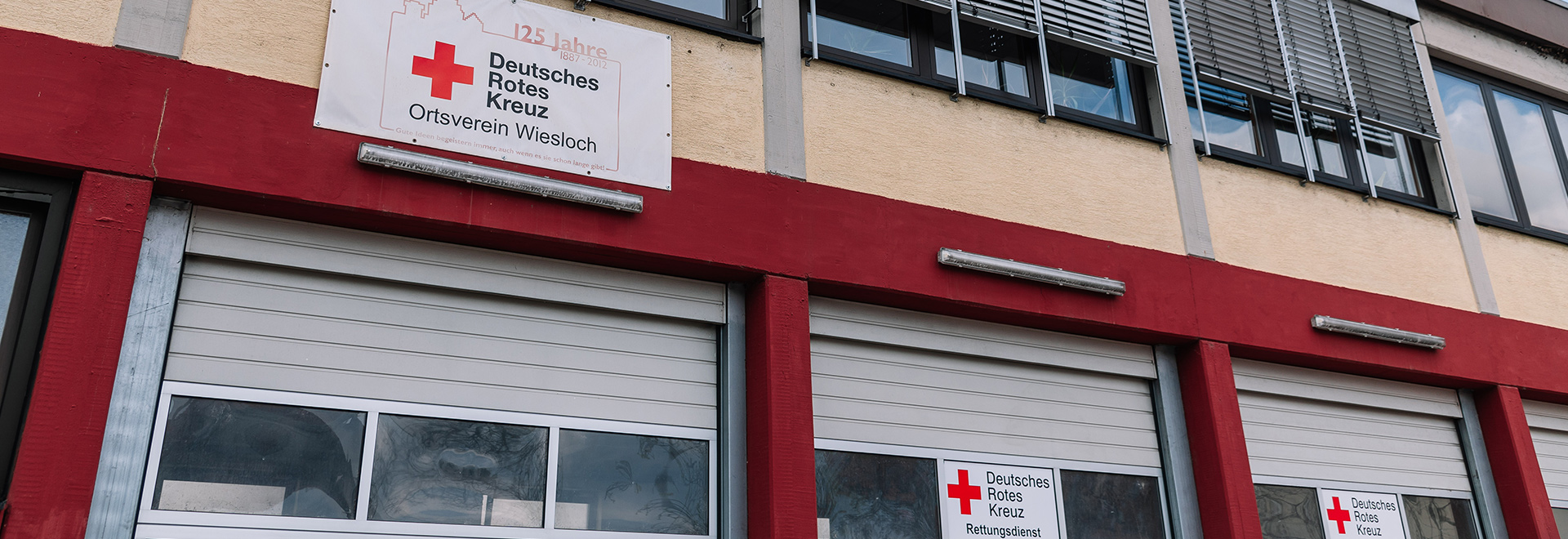 Fassade des Gebäudes des Ortsvereins Wiesloch