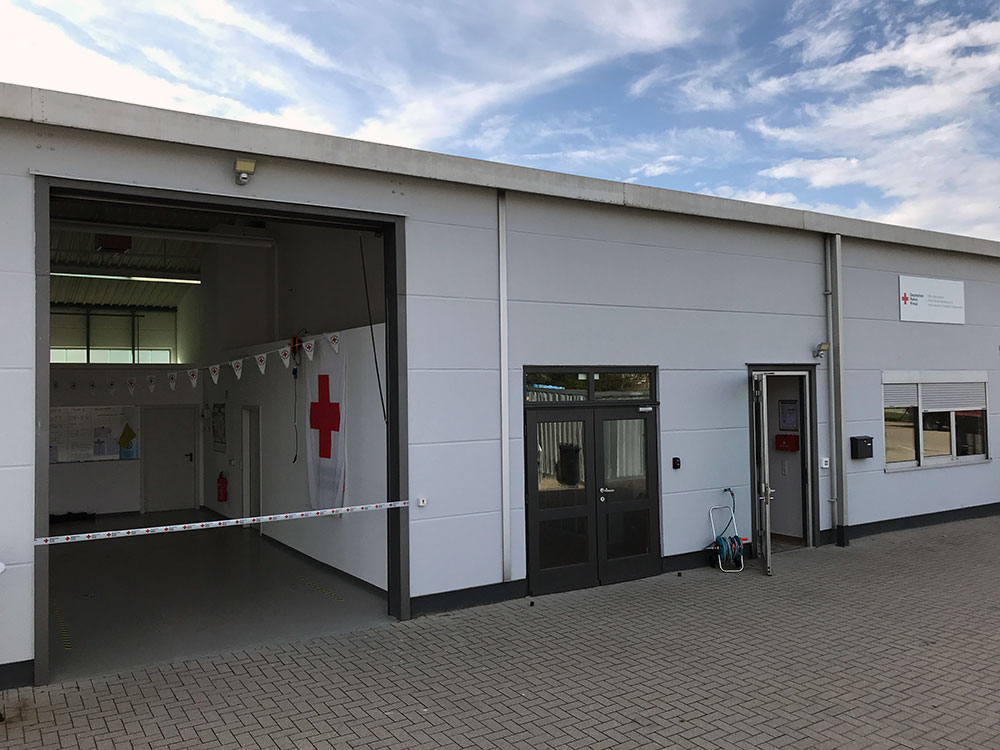 Gebäude der neuen Rettungswache