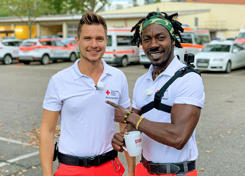 Zwei Notfallsanitäter