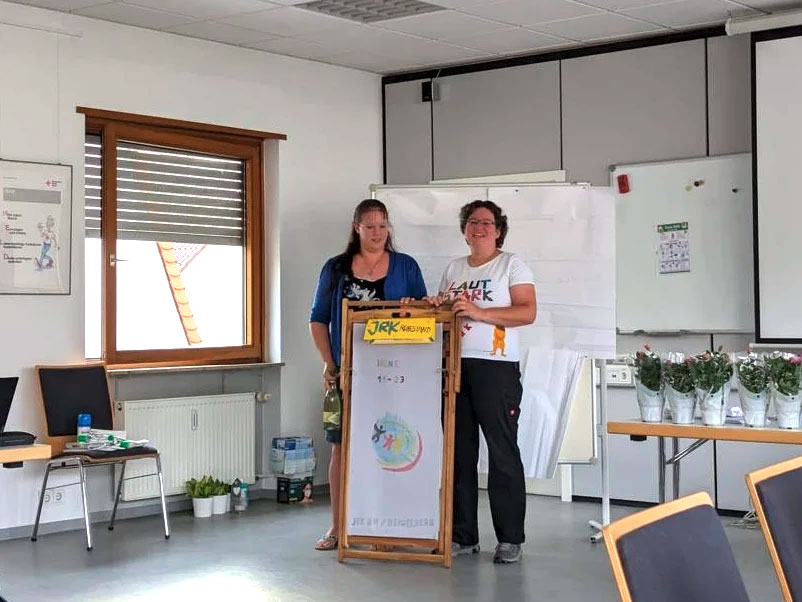 Irene Hillger bei der Verabschiedung als Kreisjugendleiterin