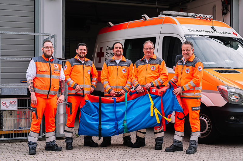 Team der Rettungswache Schönau